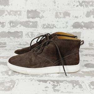 LUCKY BRAND LORELLE.Women's Slatestone High Top Brown Suede Shoes  T263